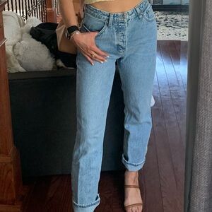 Abercrombie Curve Love The Dad High Rise